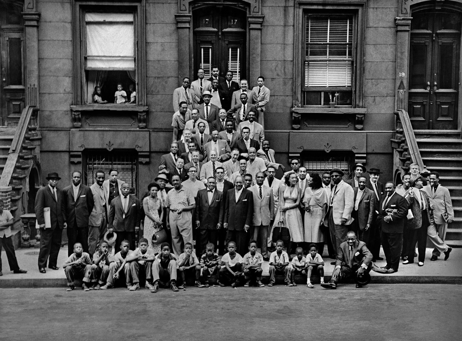 A great day in Harlem (1958) es la fotografía más icónica del Jazz